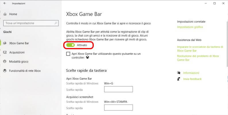 How to disable the Xbox Game Bar from Windows