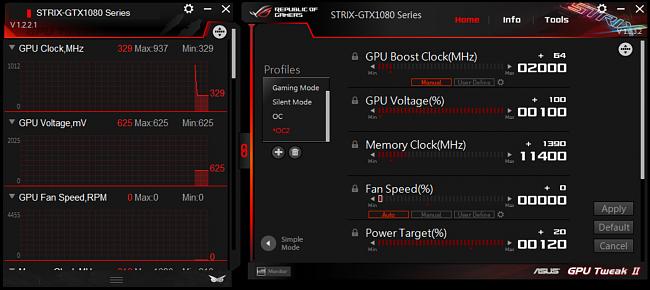  return to the parameter Fan Speed GPU Boost