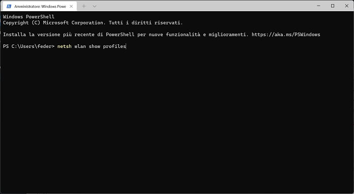 Finding Wifi Password On Windows 11 With Powershell