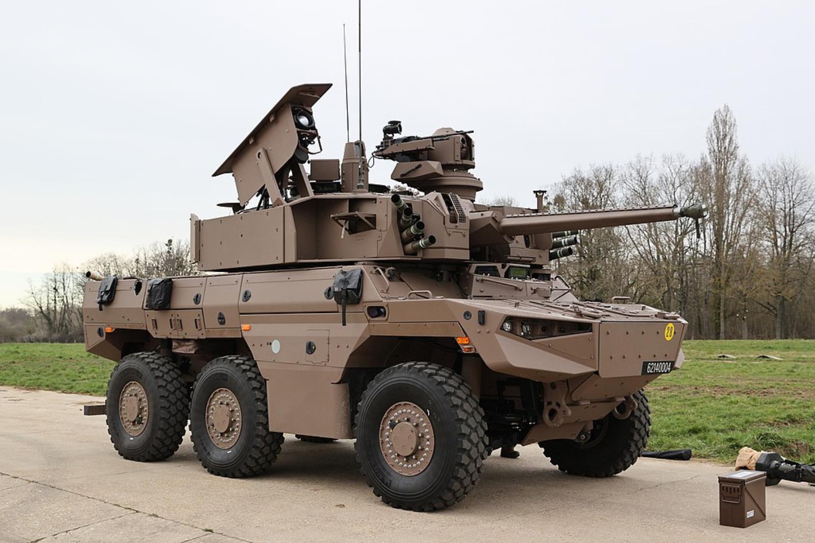 France is arming itself.  Modern armored vehicles for the French military