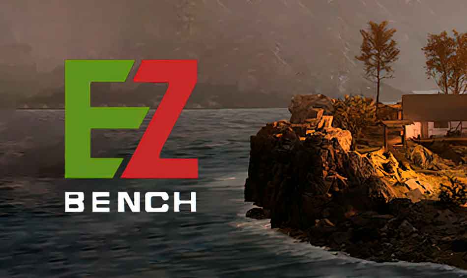 We can now test our graphics card with the EzBench benchmark and see how it performs with Unreal Engine 5 and Ray Tracing