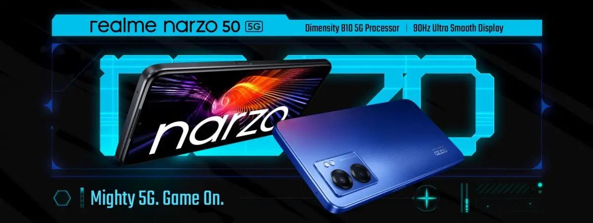 realme narzo50 5G and narzo50 Pro 5G officially
