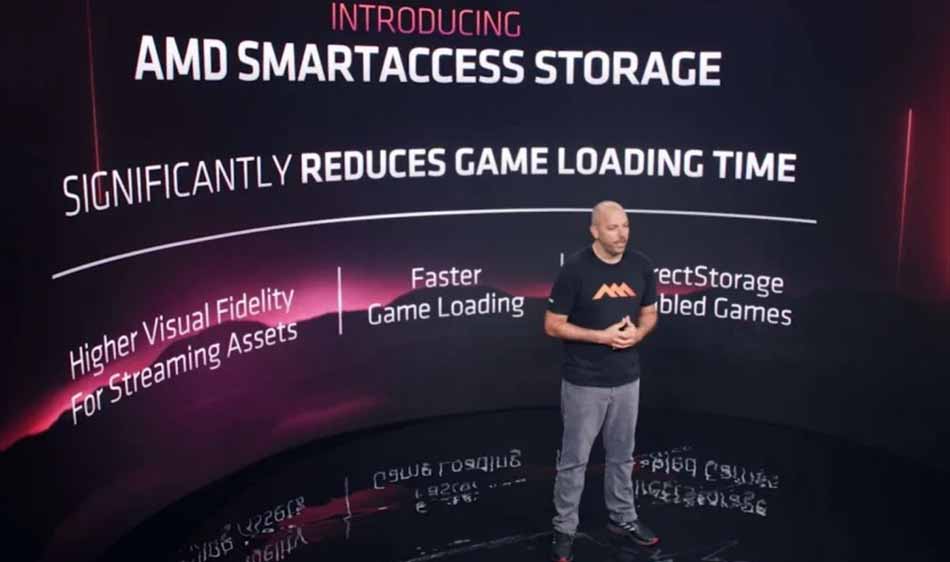 AMD wants to speed up the loading of games with Smart Access Storage