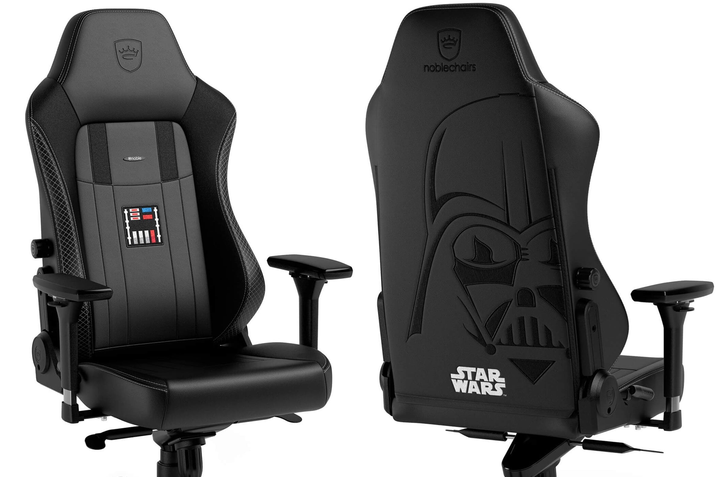 Sit on the dark side with the Noblechairs HERO