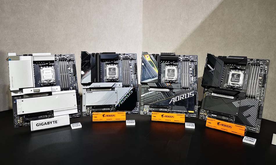 Gigabyte shows its X670E and X670 motherboards and we know their prices