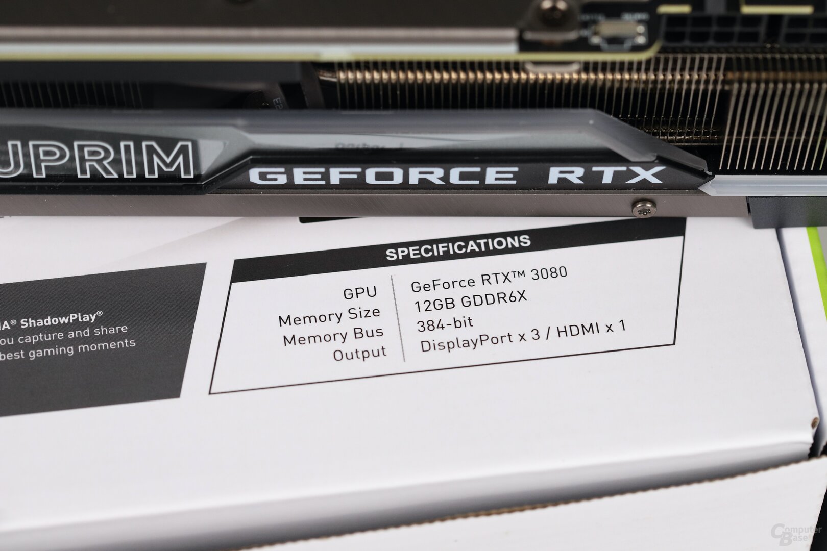 The MSI GeForce RTX 3080 12 GB Suprim X in review
