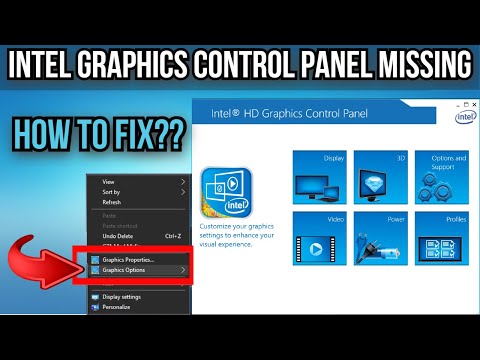 How to Install Intel Graphics Control Panel