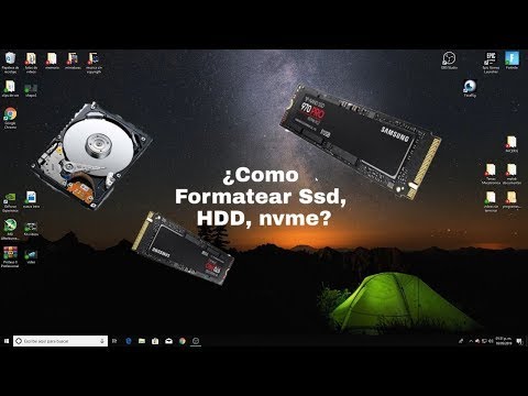 How to format an ssd drive to install windows 10