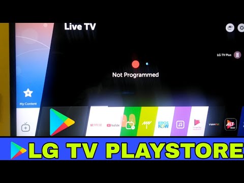 How to Install Google Play Store En Smart Tv Lg