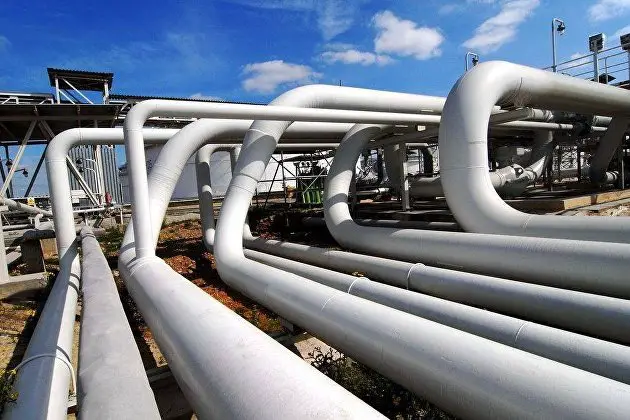 Gas pipeline through Ukraine