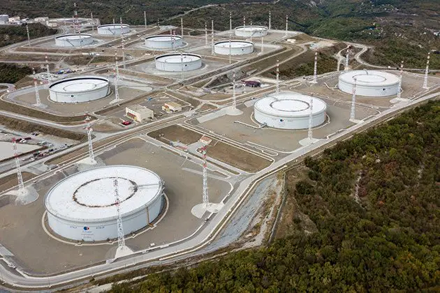 Oil storage facility of the Caspian Pipeline Consortium