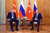 Russian President V. Putin held talks with Turkish President R. Erdogan in Sochi