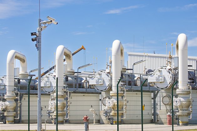 Central European gas hub in Baumgarten