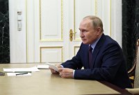 Russian President Vladimir Putin held a meeting on economic issues