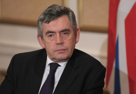 British Prime Minister Gordon Brown takes part in the summit of leaders of twenty major states