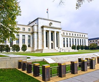 US Federal Reserve building in Washington DC