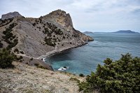 Cape Kapchik in Crimea
