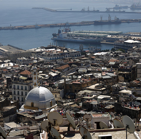 Panorama of the city of Algiers