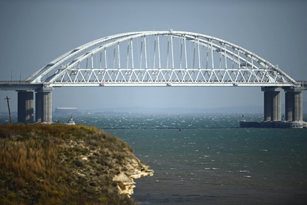 State of emergency on the Crimean bridge